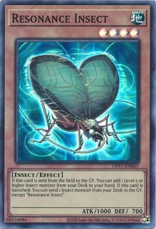 Resonance Insect - OP17-EN007 - Super Rare available at 401 Games Canada
