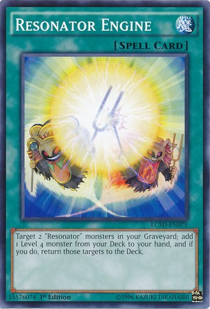 Resonator Engine - LC5D-EN075 - Common - 1st Edition available at 401 Games Canada