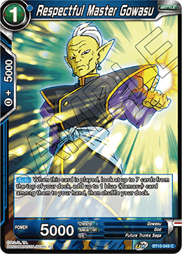 Respectful Master Gowasu - BT10-049 - Common (FOIL) (Reprint) available at 401 Games Canada