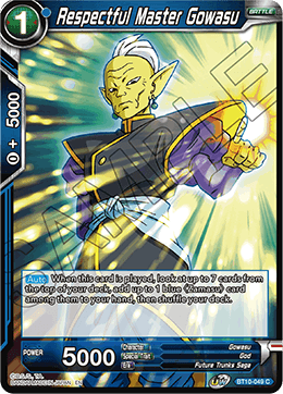 Respectful Master Gowasu - BT10-049 - Common available at 401 Games Canada