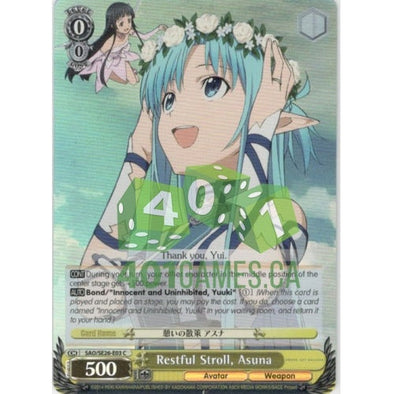 Restful Stroll, Asuna (Foil) available at 401 Games Canada