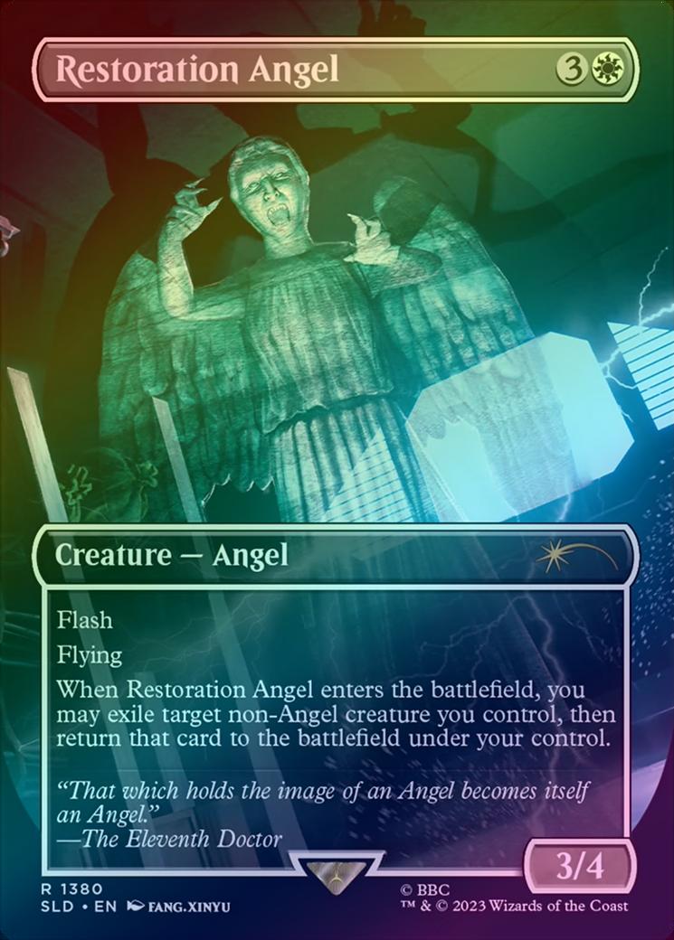 401 Games Canada - Restoration Angel - Secret Lair x Doctor Who: The Weeping Angels (Foil) (SLD) 401 Games Canada - Restoration Angel - Secret Lair x Doctor Who: The Weeping Angels (Foil) (SLD)