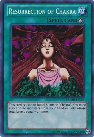 Resurrection of Chakra - NUMH-EN053 - Super Rare - Unlimited available at 401 Games Canada