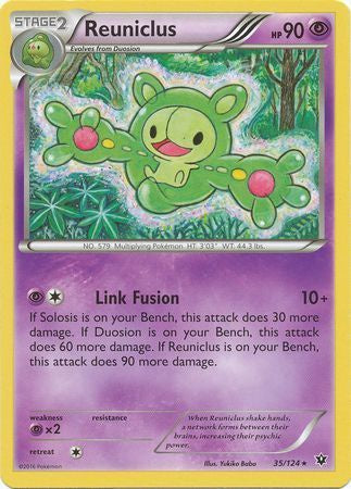 Reuniclus - 35/124 - Rare available at 401 Games Canada