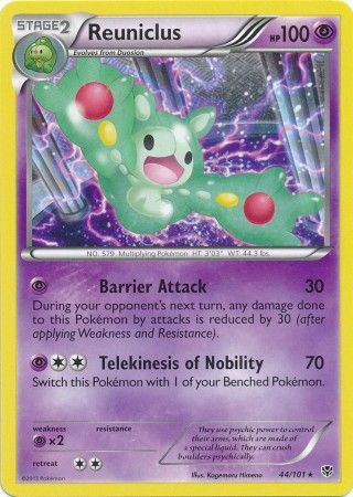 Reuniclus - 44/101 - Rare available at 401 Games Canada