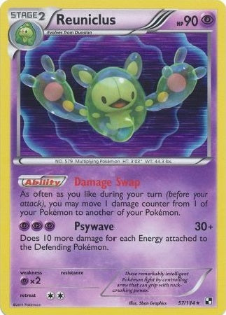 Reuniclus - 57/114 - Holo Rare available at 401 Games Canada