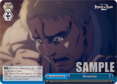 Reunion - AOT/SX04-E098R - Triple Rare available at 401 Games Canada