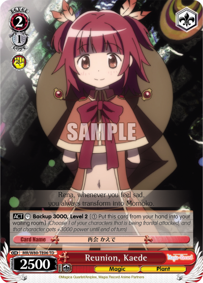 Reunion, Kaede - MR/W80-TE06 - Trial Deck available at 401 Games Canada