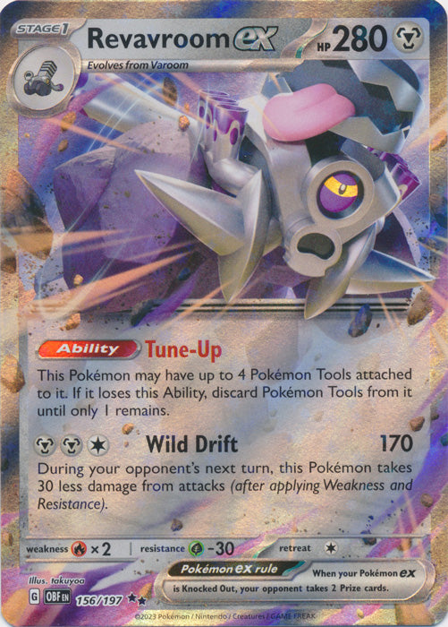 Revavroom ex - 156/197 - Double Rare available at 401 Games Canada
