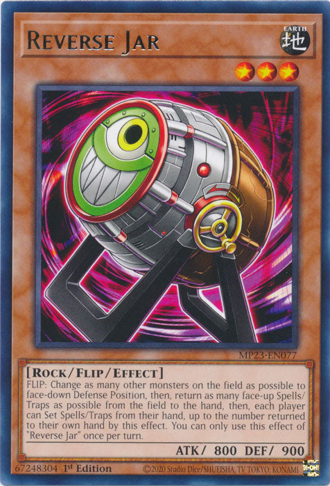 Reverse Jar - MP23-EN077 - Rare - 1st Edition available at 401 Games Canada