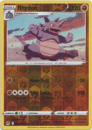 Rhydon - 090/196 - Uncommon - Reverse Holo available at 401 Games Canada