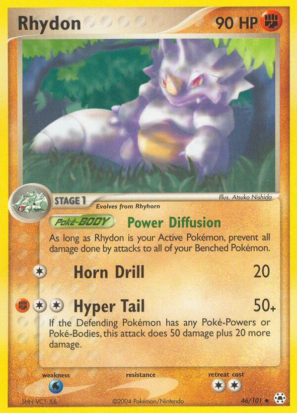 Rhydon - 46/101 - Uncommon available at 401 Games Canada