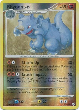 Rhydon - 60/130 - Uncommon - Reverse Holo available at 401 Games Canada