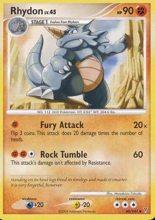 Rhydon - 80/147 - Uncommon available at 401 Games Canada