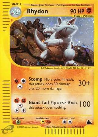 Rhydon - H27/H32 - Holo available at 401 Games Canada