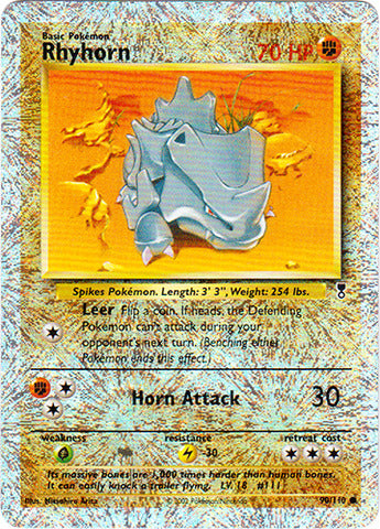 Rhyhorn - 90/110 - Common - Reverse Holo available at 401 Games Canada