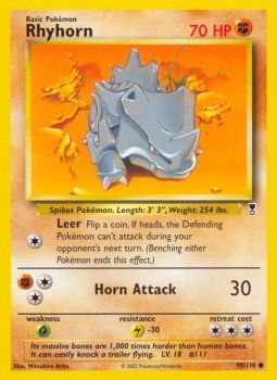 Rhyhorn - 90/110 - Common available at 401 Games Canada