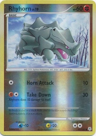 Rhyhorn - 95/130 - Common - Reverse Holo available at 401 Games Canada