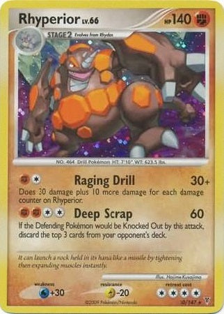 Rhyperior - 10/147 - Holo Rare available at 401 Games Canada