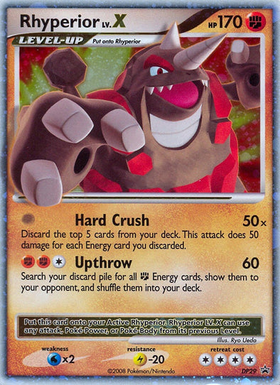 Rhyperior LV.X - DP29 - Ultra Rare available at 401 Games Canada