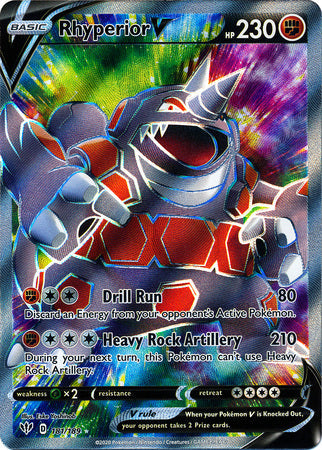 Rhyperior V - 181/189 - Full Art Ultra Rare available at 401 Games Canada