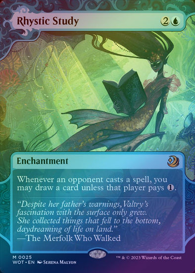 401 Games Canada - Rhystic Study (Foil) (WOT) 401 Games Canada - Rhystic Study (Foil) (WOT)