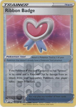 Ribbon Badge - 155/203 - Uncommon - Reverse Holo available at 401 Games Canada