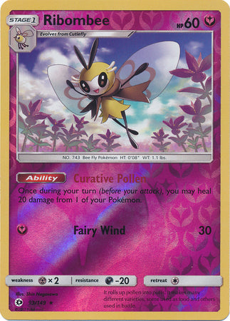 Ribombee - 93/149 - Holo Rare - Reverse Holo available at 401 Games Canada