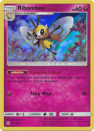 Ribombee - 93/149 - Holo Rare available at 401 Games Canada