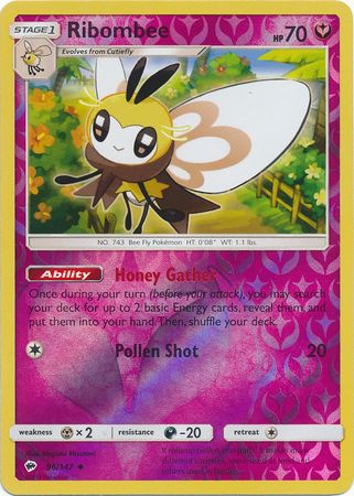 Ribombee - 96/147 - Uncommon - Reverse Holo available at 401 Games Canada