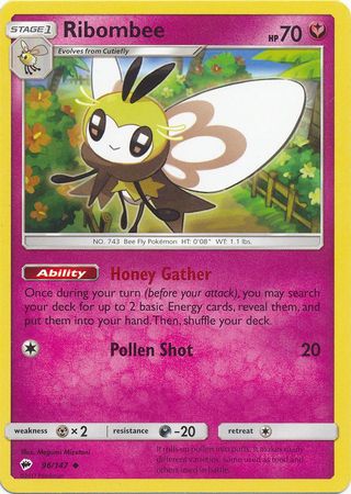 Ribombee - 96/147 - Uncommon available at 401 Games Canada