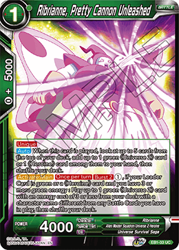 Ribrianne, Pretty Cannon Unleashed - EB1-33 - Uncommon available at 401 Games Canada