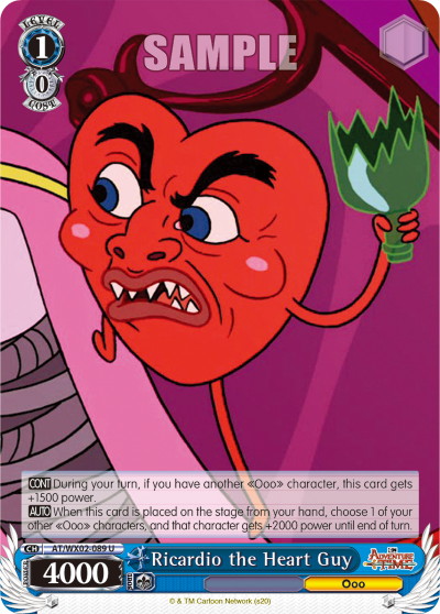 Ricardio the Heart Guy - AT/WX02-089 - Uncommon available at 401 Games Canada