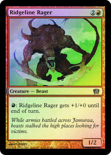Ridgeline Rager (Foil) (8ED) available at 401 Games Canada