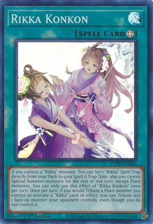 Rikka Konkon - POTE-EN066 - Super Rare - 1st Edition available at 401 Games Canada