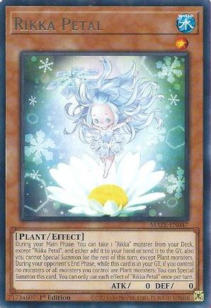 Rikka Petal - MAZE-EN047 - Rare - 1st Edition available at 401 Games Canada