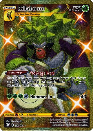 Rillaboom - 197/189 - Secret Rare available at 401 Games Canada