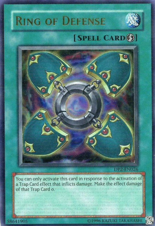 Ring of Defense - DP2-EN026 - Ultra Rare - Unlimited available at 401 Games Canada