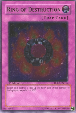 Ring of Destruction - DPKB-EN036 - Ultimate Rare - 1st Edition available at 401 Games Canada