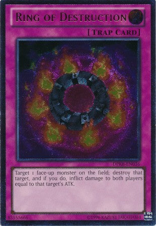 Ring of Destruction - DPKB-EN036 - Ultimate Rare - Unlimited available at 401 Games Canada