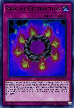 Ring of Destruction - LCKC-EN050 - Ultra Rare - Unlimited available at 401 Games Canada