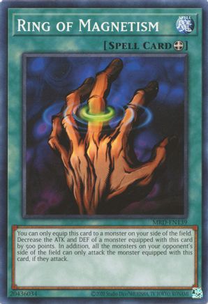 Ring of Magnetism - MRD-EN139 - Common - Unlimited Worldwide available at 401 Games Canada