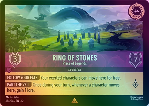 Ring of Stones (Place of Legends) - 68/204 - Rare (Foil)