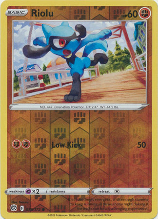 Riolu - 078/172 - Common - Reverse Holo available at 401 Games Canada