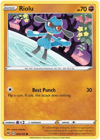 Riolu - 090/185 - Common available at 401 Games Canada