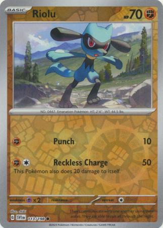 Riolu - 113/198 - Common - Reverse Holo available at 401 Games Canada