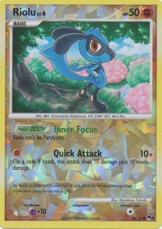 Riolu - 16/17 - Shattered Reverse Holo available at 401 Games Canada