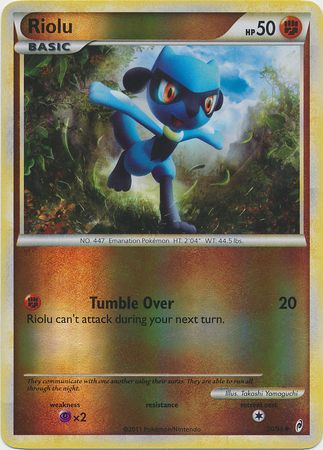 Riolu - 50/95 - Uncommon - Reverse Holo available at 401 Games Canada