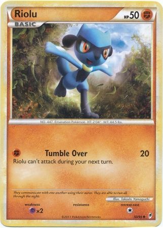 Riolu - 50/95 - Uncommon available at 401 Games Canada