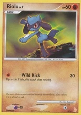 Riolu - 6/11 - Common available at 401 Games Canada